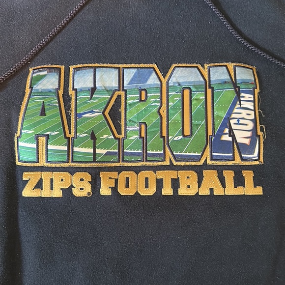 Unisex University of Akron Football Hoodie - Picture 2 of 3
